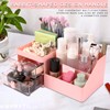 HWPRATO Mini Drawer Organizers Accessories with Compartments and Drawers, Plastic
