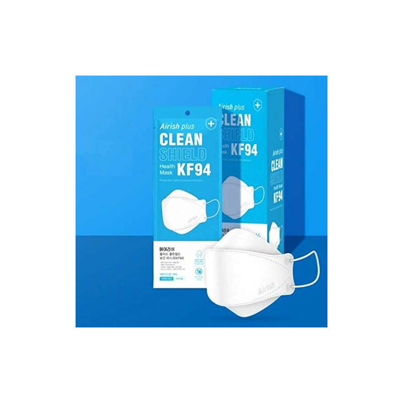 AIRISH Clean Shield Mask (KF94) L Size *Individual Packaging/Set of