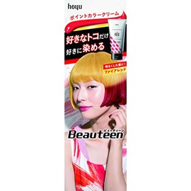 Hoyu Beauty Point Color Cream Fire Red, 4.9 oz (140 g)