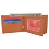 RFID Blocking Bifold Leather Mens Multi Credit Card ID Holder