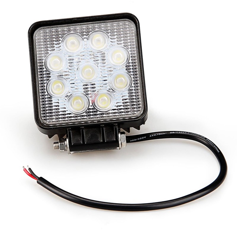 LED Fishing Light, Wide Angle - POOPE, 27 W, 9