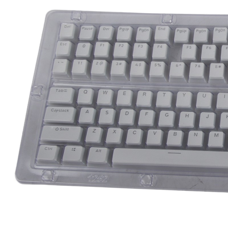 Keyboard Keycaps 132 Keys Pudding Transparent OEM Height PBT Two