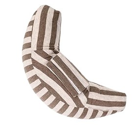 Car Seat Travel Pillow Neck Support Cushion Pad for Kids, WenMei Super Soft Headrest Shoulder Pad in Car, Universal Safety Belt Sleeping Pillow for Children Adults, Compatible with All Cars (Brown)