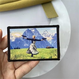 Velcro Patch Sniper Beauty Patches Velcro Military Morale Patch Applique For Tactical Clothing Backpack Baseball Cap Uniform Vest