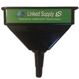 Garage Funnel Versatile Large Funnel for Garage or Agricultural workshops Suitable for Most Liquids Including Oil Complete with Filter