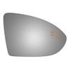 Burco 5617B Passenger Side Mirror Glass w/Blind Spot for Volkswagen
