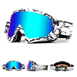Zsling OTG Ski Snow Goggles, UV Protection Anti Fog Snowboard Goggles for Men Women Youth，Dirt Bike,Motocross,UTV MX Offroad Racing goggles