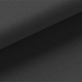 Connecting Threads 3 Yard Cut 100% American-Grown Cotton Black Quilting Fabric 44" Wide by 3 yd for Quilting, Sewing and Crafts (Monochrome, Houndstooth Black on Black)