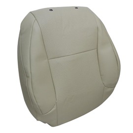 FZJDSD Ecru Tan Driver Side Top Lean Back Perforated Leather Seat Cover Compatible with Lexus GX460 2010 2011 2012 2013 2014 2015 2016 2017