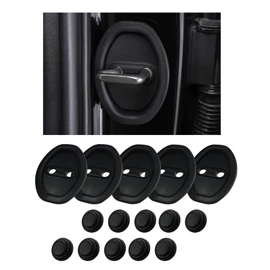 Black Door Damper Door Noise Insulation Shock Absorber Compatible Toyota Land Cruiser 300 Series FJA300W / VJA300W Type / Sienta 10 Series / 170 Series / Tank 900 Series / 910 Series / Supra GR DB