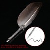 Antique Feather Calligraphy Pen Quill Feather Dip Pen 6 Metal