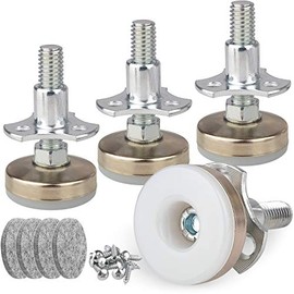 Pies niveladores ajustables para muebles de alta resistencia, niveladores de patas para mesas, sillas, gabinetes, elevadores de sofá, soporte 1200 lib