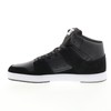 DC Men's Shoes Cure High Skate, 10.5 Black