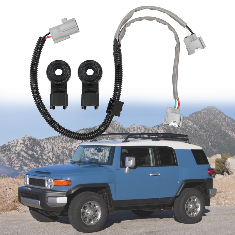 2pcs Knock Sensor with Harness Compatible with 2004-2008 Toyota Camry