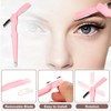 VOCOSTE 3 in 1 Eyebrow Scissors Eyebrow Trimmer Tweezer Eyebrow
