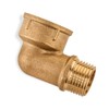 Brass Pipe Fitting 1/2" Male x 3/4" Female Brass Elbow