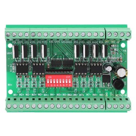 Akozon 8 Channel Level Converter NPN / PNP to NPN 5V/24V Square Wave Signal Converter Module Level Converter 10