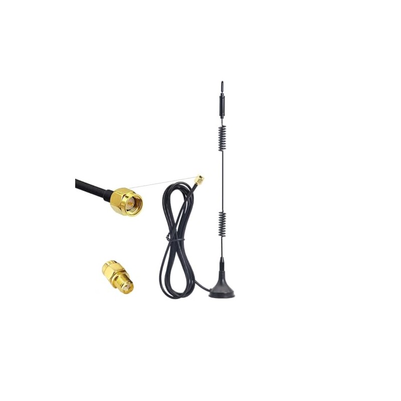 Woostars 9dBi WiFi Antenna Extension Cable with Magnetic Base for