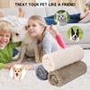 Fluffy Dog Blanket 3 Pcs Flannel Blanket 45*65cm Washable Cat