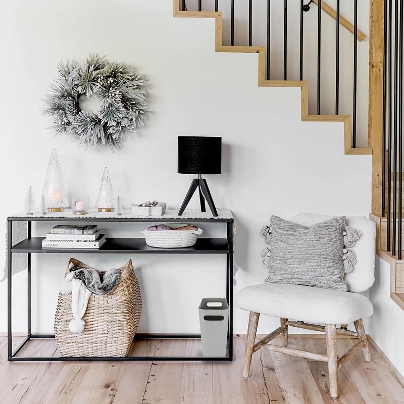 ZOFORTY 2.3 Gallon Small Trash Can 6 Pack Slim Waste