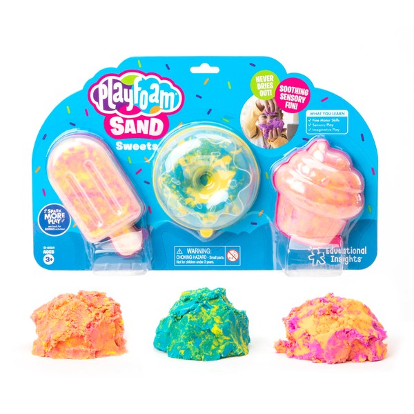 EI2234 Learning Resources Play Form, Sand Sweets, Sand Play, Feel Play, Authentic Product