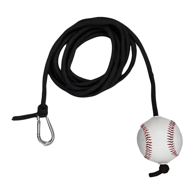 Baseball Batting Trainer, Elastic Rope Batting Training Equipment, Adjustable Practice