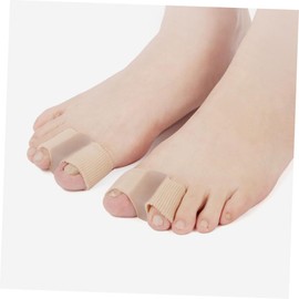 PACKOVE 4pcs Gel Separator for Bunion Breathable Foot Protector for Overlapping Comfortable Design for Men and Women and Relief