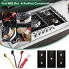 3Pcs Stove Guard for Gas Stoves, 0.3mm Stove Top Covers