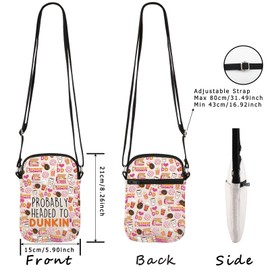 Donut-Kaffee-Geschenk mit Aufschrift "Probably Headed to Dunkin", Dunkie Junkie, Geschenk, Kaffee, Donut-Liebhaber, Geschenk, Dunkin Cr EU