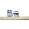HomeAmore Metal Horizontal Mini Blind Brackets 1" X 1" (1set