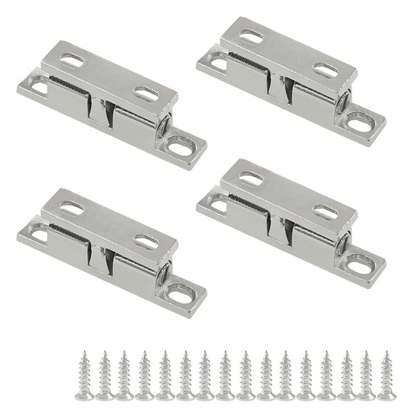 Aracombie Double Ball Tension Roller Catch Latch for Cabinet, 43mm