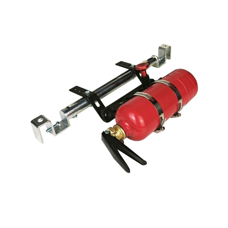 Car Fire Extinguisher Bracke,Seat Track Bracket,Adjustable Width Fits Most Vehicles
