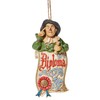 Jim Shore Scarecrow Diploma Ho Hanging Ornament