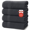 RIVERSIDE 100% Ring Spun Cotton Large Bath Towels Set of