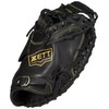 ZETT BRCB35512 Soft Baseball Catcher Mitt, Soft Steer, For Catchers,