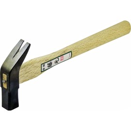 KONYO Fujimoto Professional Strained Square Box Hammer 0.8 inches (21 mm) Oak Wood Scale Pattern