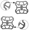Hominas Pedal Platform Adapter Bicyle 1 Pair Aluminium Alloy Mountain
