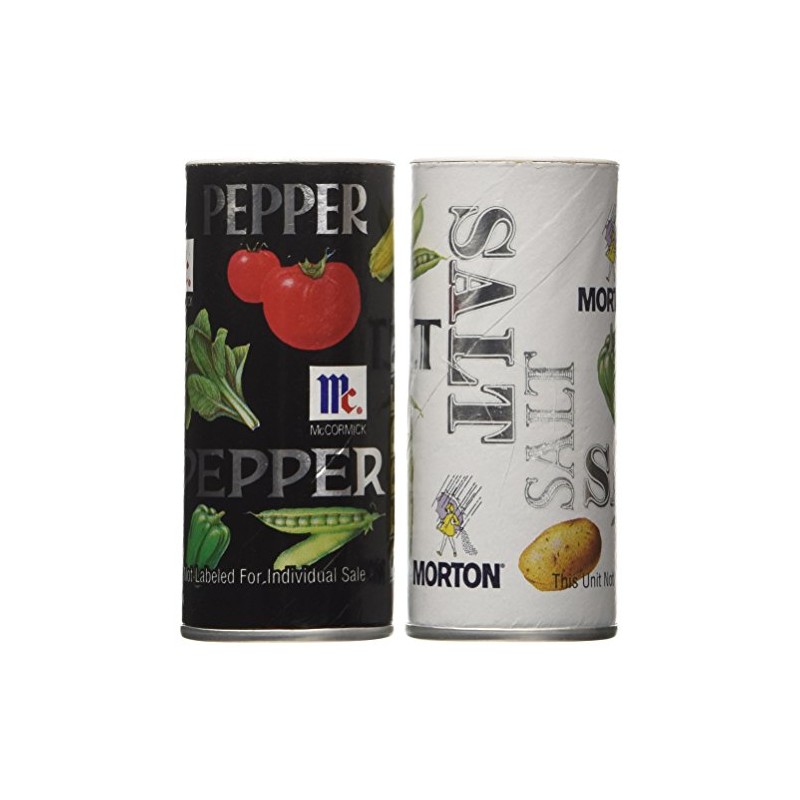 Morton's Salt, Mccormick Pepper Pack, 5.25-ounce Shakers