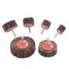 Hardware Metal Rust Removal Deburring Sanding Finishing Sandpaper impeller 80mm 5ea