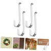 Ciieeo 4 pcs Stainless Steel Siding Hooks for Outdoor Use