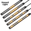 MC MOTOPARTS Clear Sequential Amber LED Integrated Turn Signal Brake