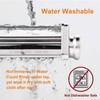 Pasta Maker Attachment for KitchenAid Stand Mixers, Stainless Steel for