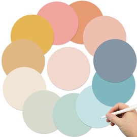 Lincia 24 Pack Colorful Dry Erase Dots 10.5 in Circles Spots, Fresh
