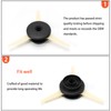 GNXfixt 2 x grass trimmer head for Polycut 6-3 replacement
