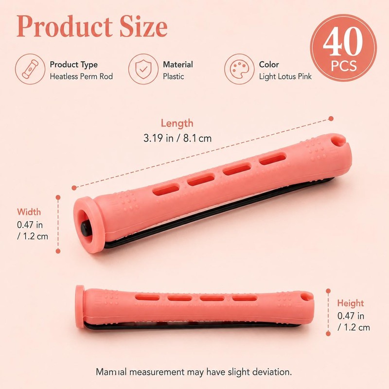 Perm Rods for Hair Cold Wave Curling Rods for Long