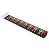 Roll Up Piano 49 Keys Kids Flexible Rainbow Keyboard Portable