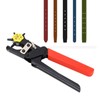 Leather Belt Hole Puncher Heavy Duty Plated Steel 6 Holes