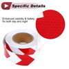 HEROFFIX 1 Pcs Safety Warning Reflective Tape Increased Visibility Reflective