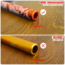 JXPANG Universal 28mm 1/1/8" Handle Bar For CRF KLX KX LTR TRX SX SXF EXC XCW Motocross Pit Dirt Bike Scooter ATV Quad Bike Grizzly Hawk 250 Bicycles (Orange)