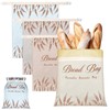 Bulyoou 4 Pcs Beeswax Bread Bags for Sourdough Reusable Cotton